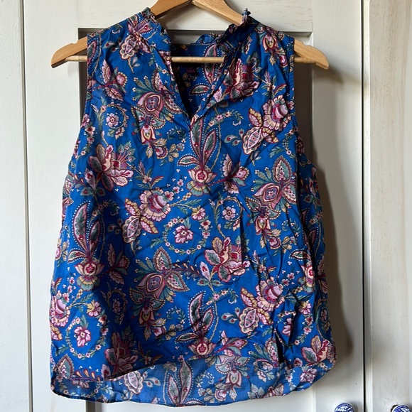 J. Crew Tops - Liberty of London flora belle sleeveless top